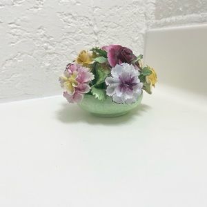 Vintage Denton Flower Bouquet Bone China